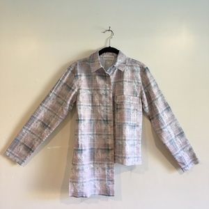 Drifter long sleeves asymmetrical button down